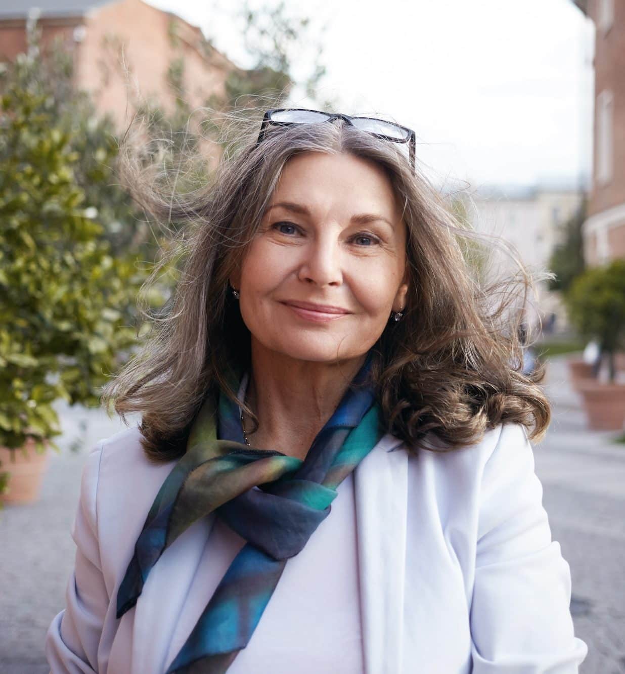 a woman posing for a picture